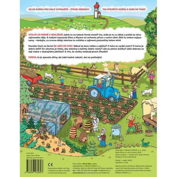 Velká knížka FARMA pro malé vypravěče