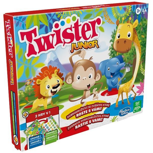 Hasbro gaming TWISTER Junior společenská hra CZ/SK verze