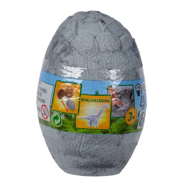 Vajíčko s kostrou dinosaura k vykopání