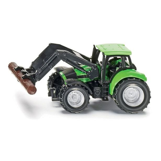 SIKU Blister - Traktor s kliešťami na drevo
