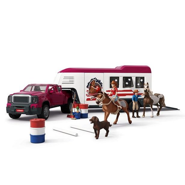 SCHLEICH Auto Lakeside s přívěsem