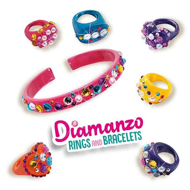 Výroba třpytivých prstýnků a náramků