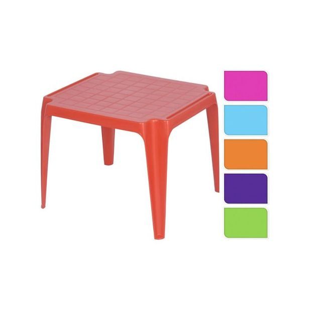 stůl dětský, 6barev, plast