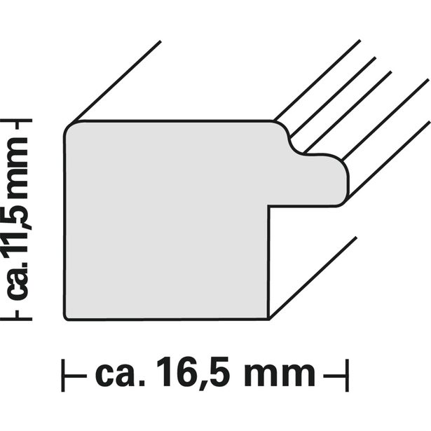 Hama rámeček plastový CHILL, stříbrná, 13x18 cm