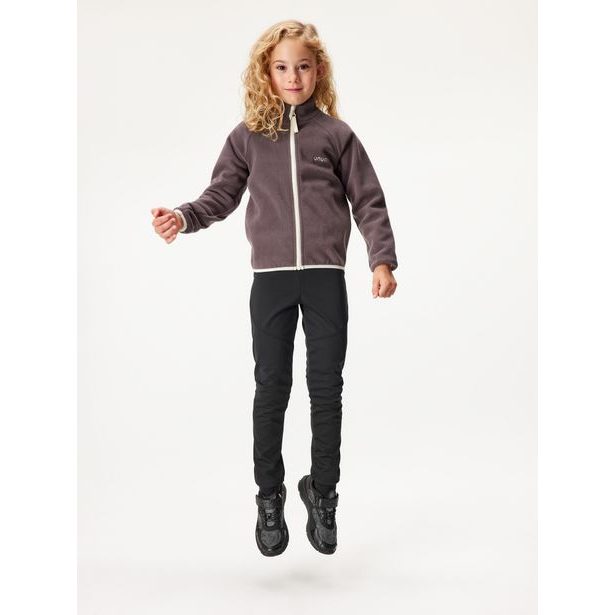 Unuo, Dětská fleecová mikina, Hnědá