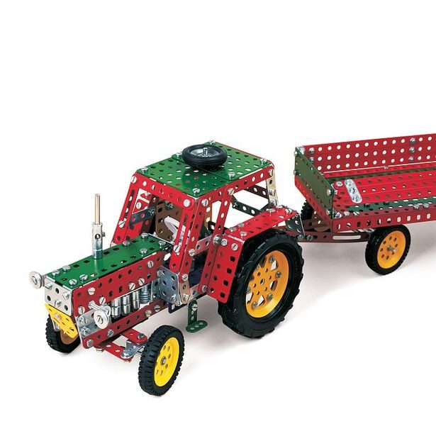 Merkur 6 stavebnice, 940 dílů, 100 modelů