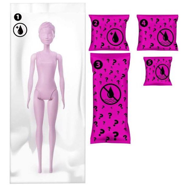 BRB COLOR REVEAL BARBIE VLNA 1 ASST