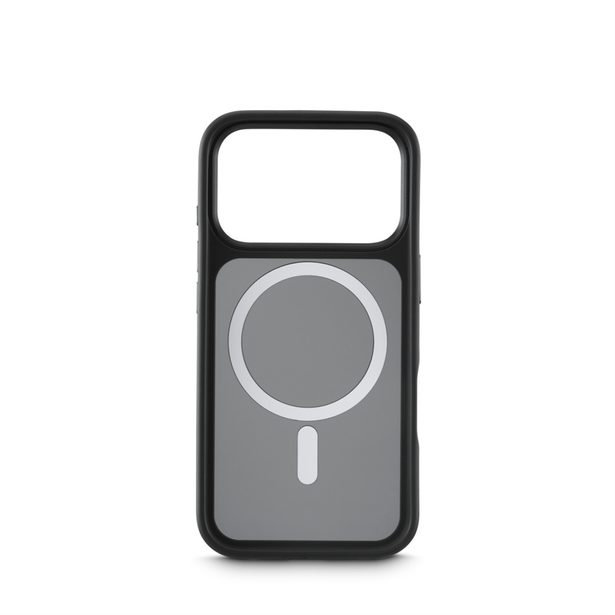 Black Rock Hybrid Case, kryt pro Apple iPhone 17 Pro, magnetický, matný, poloprůhledný černý