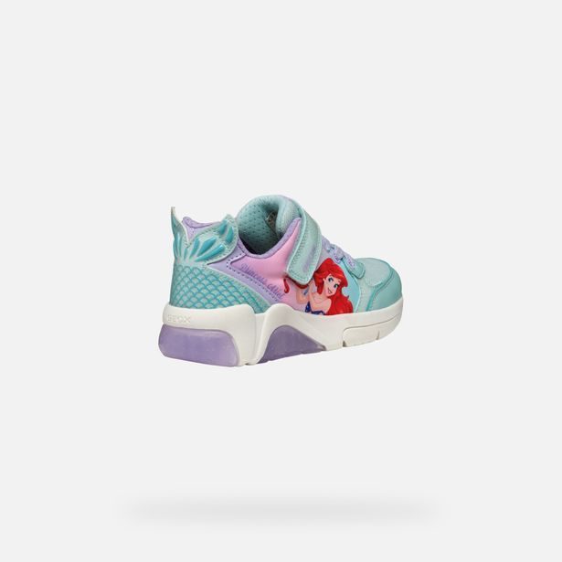 Tyrkysové dívčí tenisky Geox Fadinlight