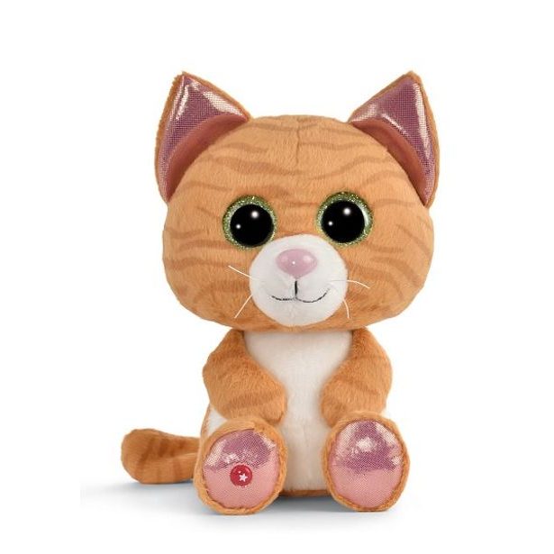 NICI NICI Glubschis plyš Kočka mourovatá Tabbrey 25cm, GREEN
