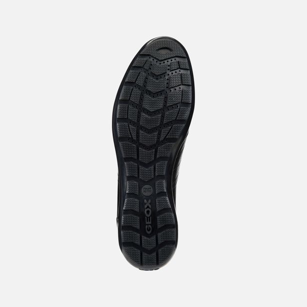 Černá pánská společenská obuv Geox Uomo Symbol