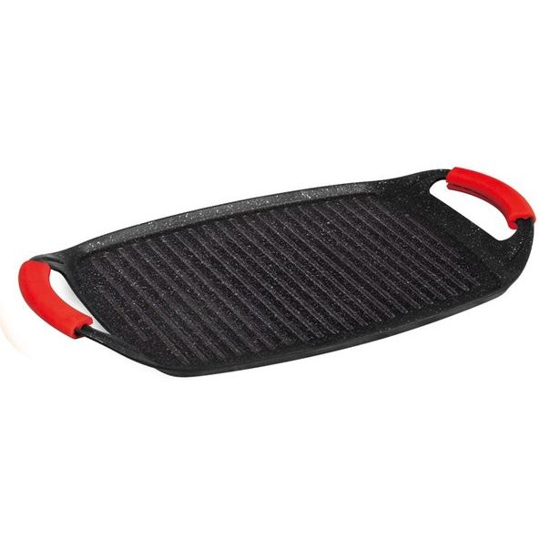 BERLINGERHAUS Grilovací deska s nepřilnavým povrchem 47 cm Burgundy Metallic Line BH-6182