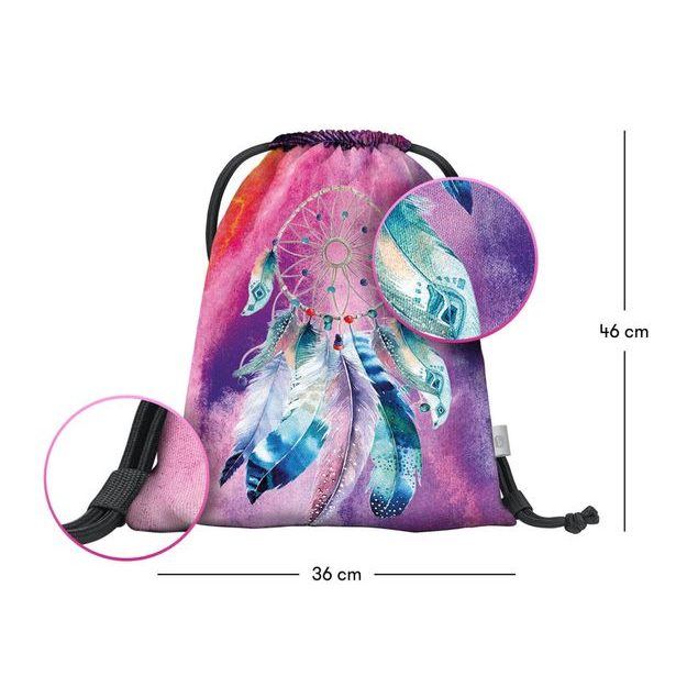 BAAGL Sáček na obuv Lapač snů růžový Baagl