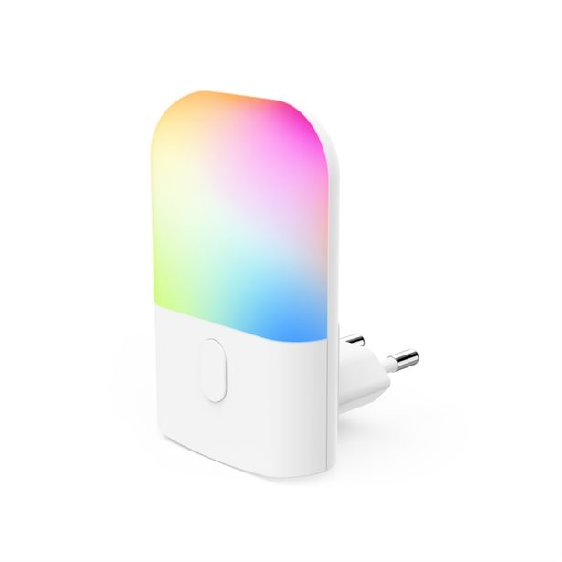 Hama Color, noční/orientační LED světlo, do zásuvky, automatické zapnutí/vypnutí, barevné světlo