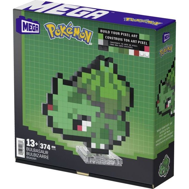MEGA POKÉMON PIXEL ART - BULBUSAUR