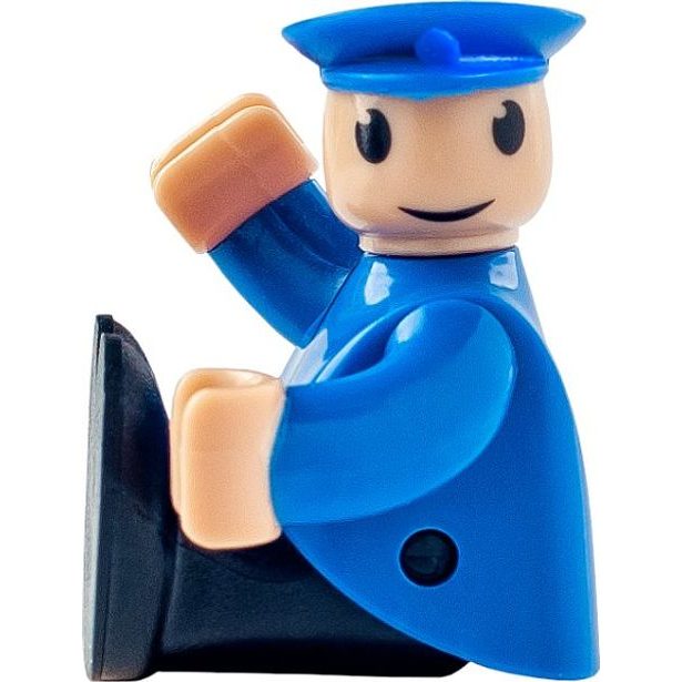 Moderní elektrická mašinka - červená