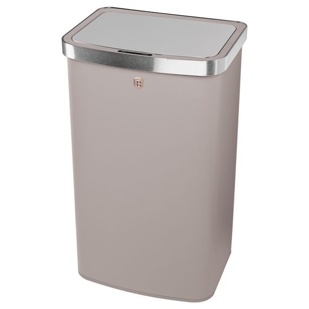 BERLINGERHAUS Koš odpadkový se senzorovým otvíráním 60 l Taupe Collection BH-9794