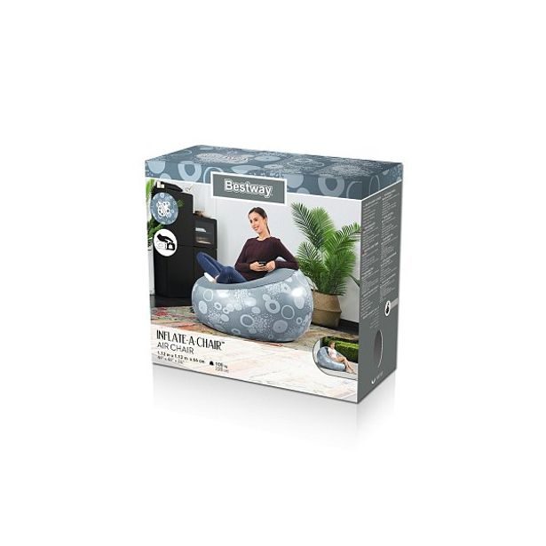 Bestway Nafukovací křeslo, assort, 112x112x66 cm