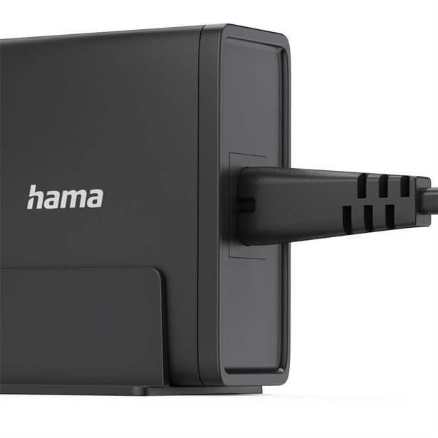 Hama USB nabíjecí stanice GaN, 2x USB-C PD, 1x USB-A (1x QC), 140 W