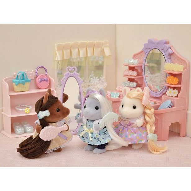 Sylvanian family Poníci kamarádi v kadeřnictví