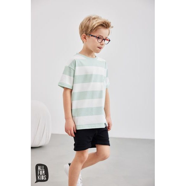 Bavlněné kraťasy All for kids černé