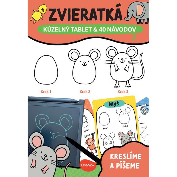 Kúzelný tablet & 40 návodov – ZVIERATKÁ