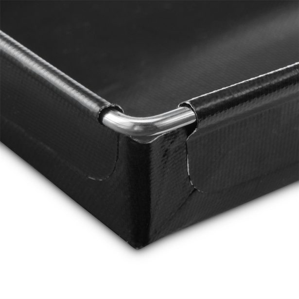 Xavax forma/plech do horkovzdušné fritézy, nepřilnavý povrch, 12,5x20x3 cm, černá