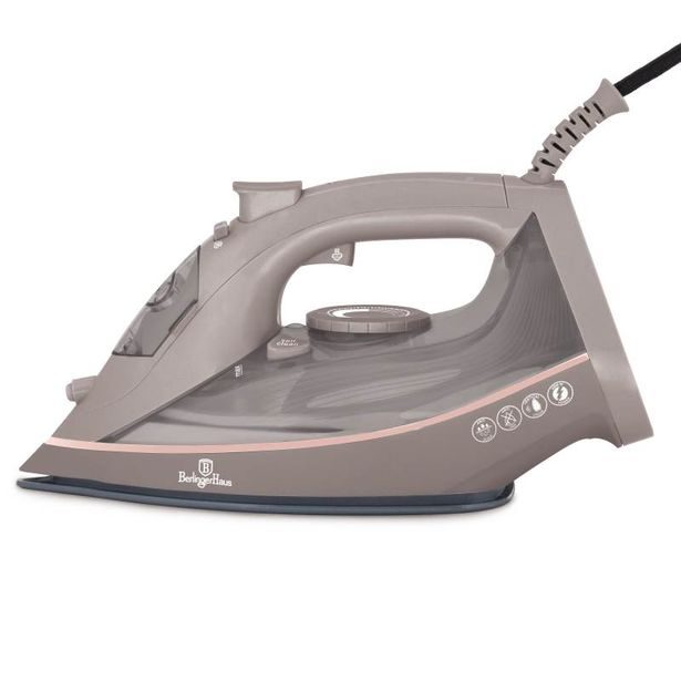 BERLINGERHAUS Žehlička napařovací 2200 W Taupe Collection BH-9594