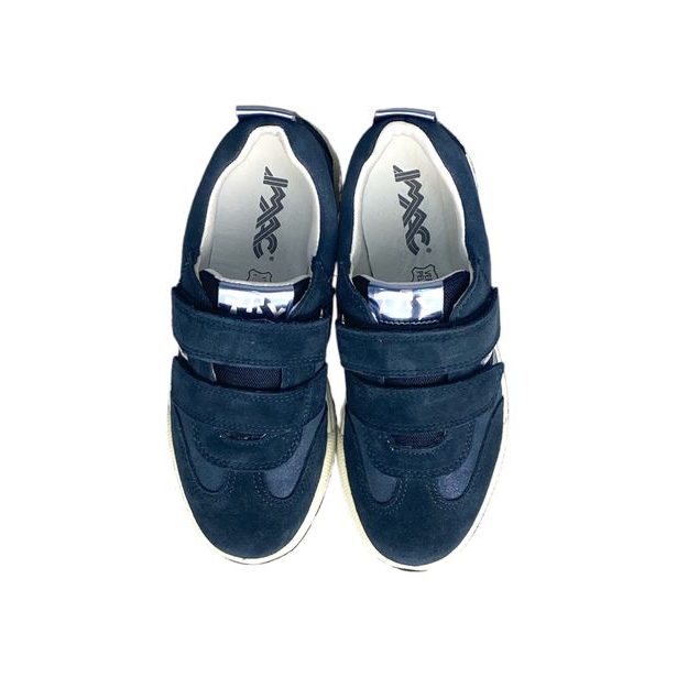 Dětská kožená celoroční obuv IMAC - modrá