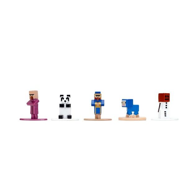 Minecraft Kovové sběratelské nanofigurky 18 ks, Wave 13