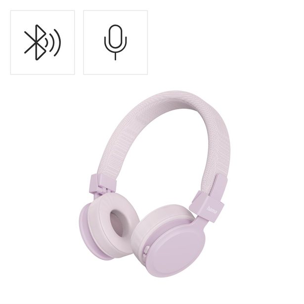 Hama Bluetooth sluchátka Freedom Lit III, on-ear, růžová