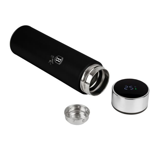 BERLINGERHAUS Termoska nerez s LED displejem 500 ml Matte Black Collection BH-9681