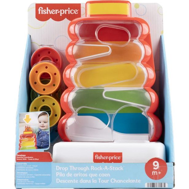 Fisher Price VĚŽ S PROPADÁVAJÍCÍMI KROUŽKY