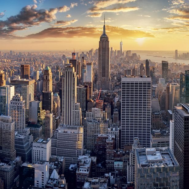 NOTIQUE Poznámkový kalendář New York 2027, 30 x 30 cm