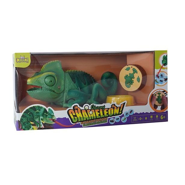 Úžasný chameleon na ovládání