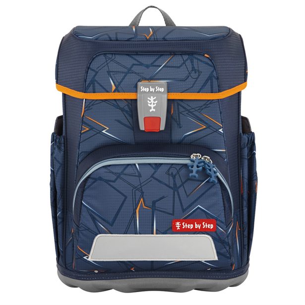 Školní aktovka CLOUD pro prvňáčky - 5dílný set, Step by Step Helicopter Sam, certifikát AGR