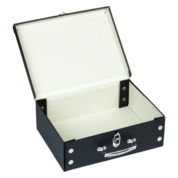 BAAGL Skládací školní kufřík Gold s kováním