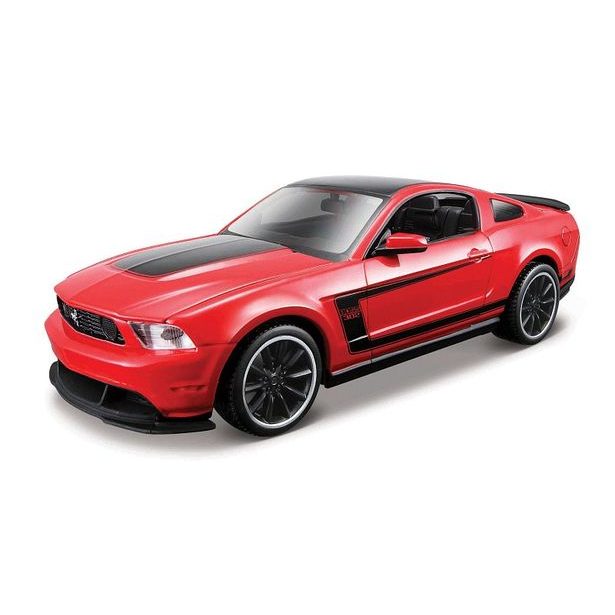Maisto Maisto - Ford Mustang Boss 302, červená, assembly line, 1:24