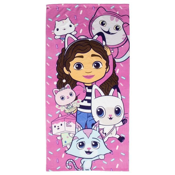 SOUPRAVA GABBY´S DOLLHOUSE ručník, kšiltovka a sáček