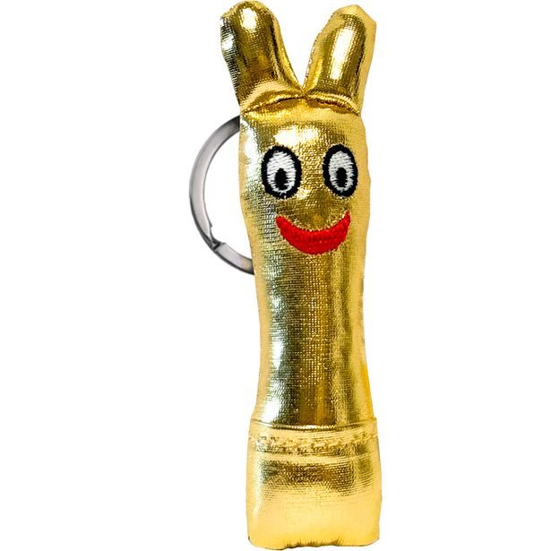 Bludišťák klíčenka - zlatý