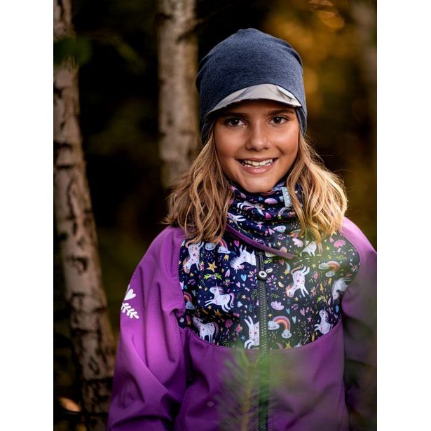 Unuo, Dětský nákrčník z fleecu, Jednorožci