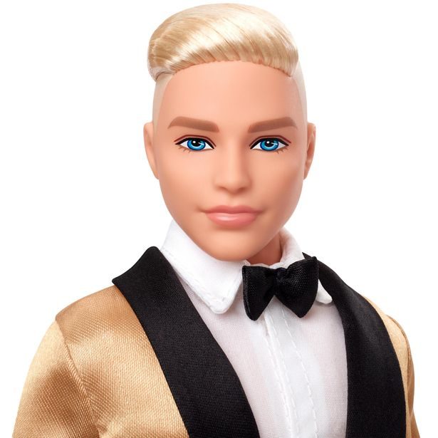 Barbie Vánoční panenka Ken blond 2025