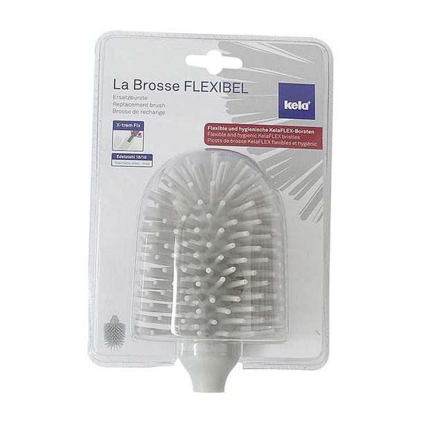 KELA Náhradní kartáč WC štětky La Brosse TPR světle KL-24306