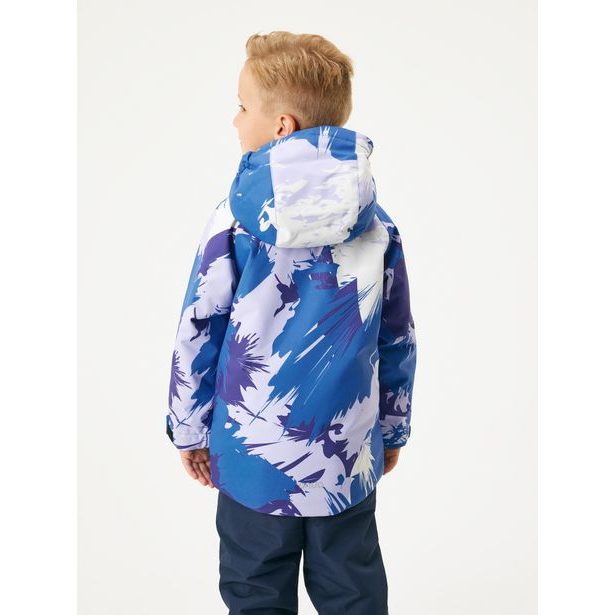 Unuo Dětská zimní bunda Polar, Modrá, Variace