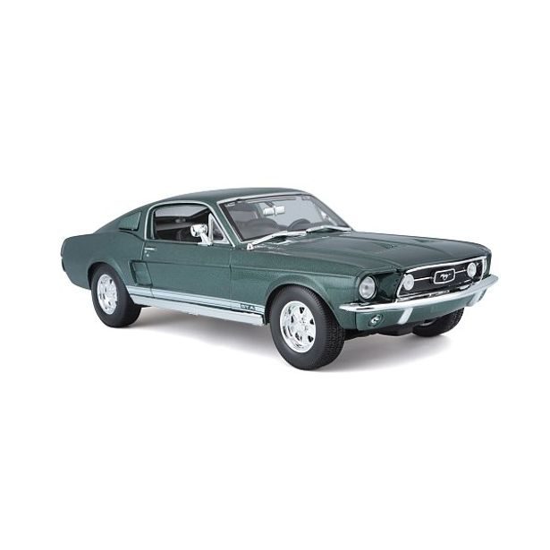 Maisto Maisto - 1967 Ford Mustang Fastback, metal zelená, 1:18