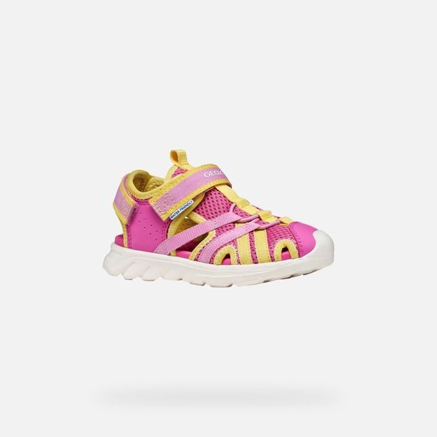 Růžové dívčí sandály Geox Sandal Airadyum