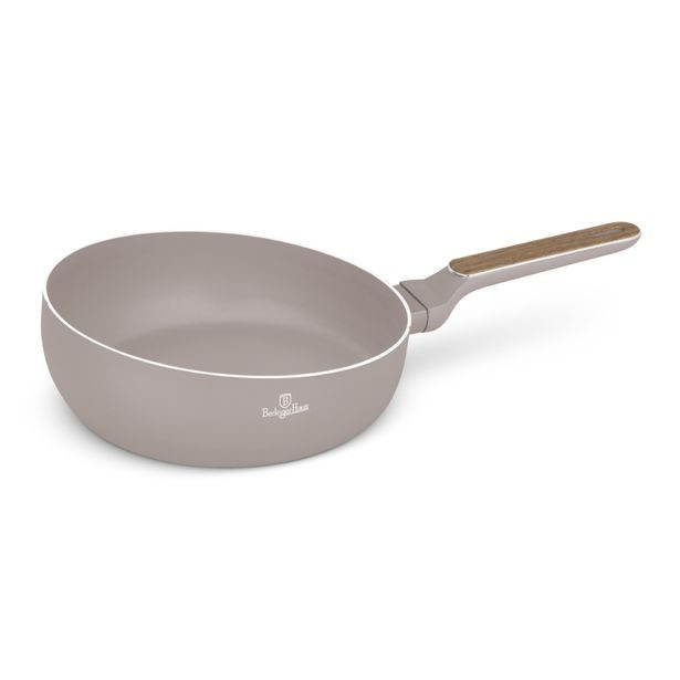 BERLINGERHAUS Pánev prohazovací s titanovým povrchem 26 cm Taupe Nordic Collection BH-8332