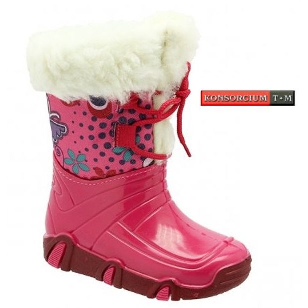 Dětská zimní obuv KTR ELSA/ZP růžová