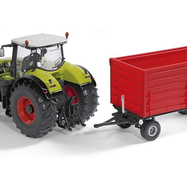 SIKU Farmer - přívěs červený čtyřkolový, 1:32