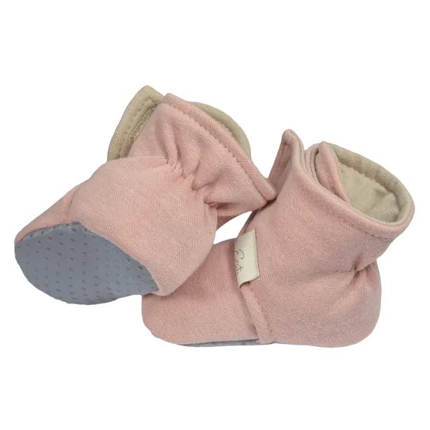 ESITO Capáčky barefoot Warmkeeper ZOE Cameo pin - růžová